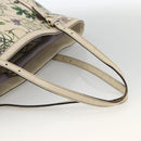 GUCCI Tote Bag PVC Ivory Gold 309613 Auth ka3786-7