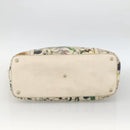 GUCCI Tragetasche PVC Elfenbein Gold 309613 Auth ka3786-5