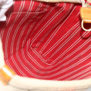 LOUIS VUITTON Antigua Cabas PM Hand Bag Red Beige M40038 LV Auth ka3789-19