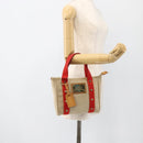 LOUIS VUITTON Antigua Cabas PM Hand Bag Red Beige M40038 LV Auth ka3789-22