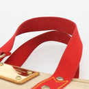 LOUIS VUITTON Antigua Cabas PM Hand Bag Red Beige M40038 LV Auth ka3789-8