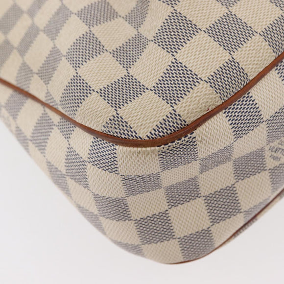 LOUIS VUITTON Damier Azur Siracusa PM Shoulder Bag N41113 LV Auth ka3790