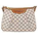 LOUIS VUITTON Damier Azur Siracusa PM Shoulder Bag N41113 LV Auth ka3790-13