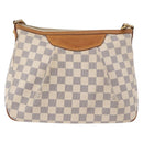 LOUIS VUITTON Damier Azur Siracusa PM Shoulder Bag N41113 LV Auth ka3790-2