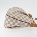 LOUIS VUITTON Damier Azur Siracusa PM Shoulder Bag N41113 LV Auth ka3790-3