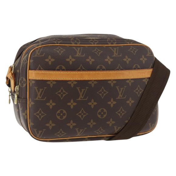 LOUIS VUITTON Monogram Reporter PM Shoulder Bag M45254 LV Auth ka3791