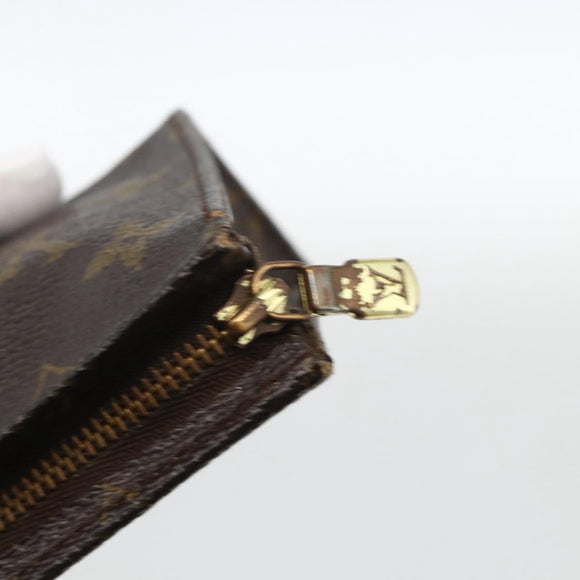 LOUIS VUITTON Monogram Poche Toilette 15 Pouch M47546 LV Auth ka3793