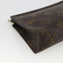 LOUIS VUITTON Monogram Poche Toilette 15 Pouch M47546 LV Auth ka3793-14