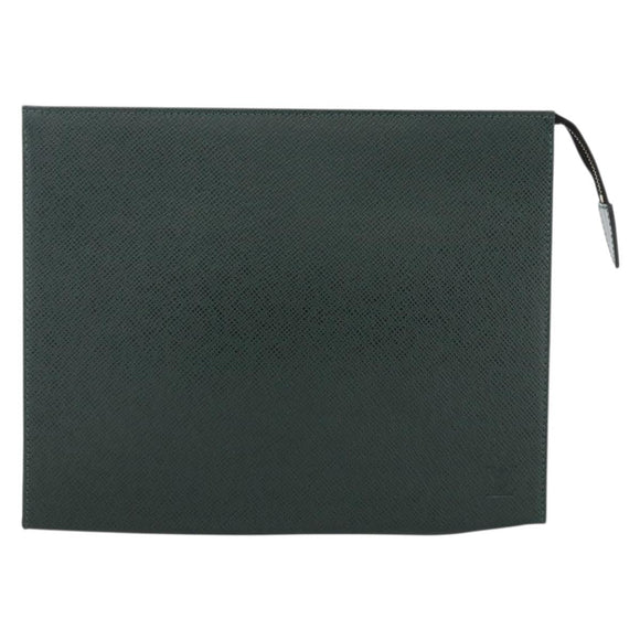 LOUIS VUITTON Taiga Poche Toilette 26 Pouch Epicea LV Auth ka3795