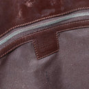 FENDI Zucca Canvas Tote Bag Black Brown Auth ka3797A-17