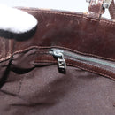 FENDI Zucca Canvas Tote Bag Black Brown Auth ka3797A-20