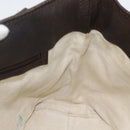 GUCCI GG Canvas Bamboo Tote Bag Black Gold 353125 Auth ka3798-17