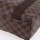 LOUIS VUITTON Damier Ebene Cabas Bobur Tote Bag N52006 LV Auth ka380-15