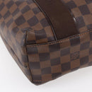 LOUIS VUITTON Damier Ebene Cabas Bobur Tote Bag N52006 LV Auth ka380-16