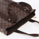 LOUIS VUITTON Damier Ebene Cabas Bobur Tote Bag N52006 LV Auth ka380-6