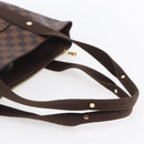 LOUIS VUITTON Damier Ebene Cabas Bobur Tote Bag N52006 LV Auth ka380-7