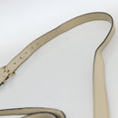 GUCCI GG Canvas Web Sherry Line Hand Bag 2way Beige Red 257349 Auth ka3801-14