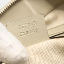 GUCCI GG Canvas Web Sherry Line Hand Bag 2way Beige Red 257349 Auth ka3801-12