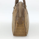 FENDI Zucchino Canvas Hand Bag Beige Auth ka3802-4