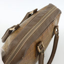 FENDI Zucchino Canvas Hand Bag Beige Auth ka3802-6