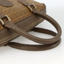 FENDI Zucchino Canvas Hand Bag Beige Auth ka3802-7