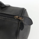 Christian Dior Trotter Canvas Hand Bag Black Gold Auth ka3805-10