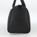 Christian Dior Trotter Canvas Hand Bag Black Gold Auth ka3805-4