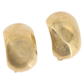 Christian Dior Earring metal Gold Auth ka3817