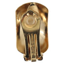 Christian Dior Earring metal Gold Auth ka3817-3