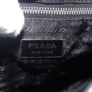 PRADA Chain Tote Bag Nylon Black Silver Auth ka3821-18