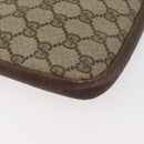 GUCCI GG Supreme Shoulder Bag PVC Beige Gold Auth ka3822-15