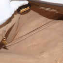 GUCCI GG Supreme Shoulder Bag PVC Beige Gold Auth ka3822-11