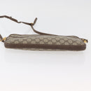 GUCCI GG Supreme Shoulder Bag PVC Beige Gold Auth ka3822-5