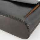 LOUIS VUITTON Monogram Mat Alston Shoulder Bag Black M92810 LV Auth ka3833A-10