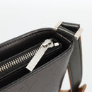 LOUIS VUITTON Monogram Mat Alston Shoulder Bag Black M92810 LV Auth ka3833A-17