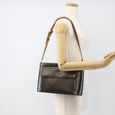 LOUIS VUITTON Monogram Mat Alston Shoulder Bag Black M92810 LV Auth ka3833A-23