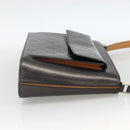 LOUIS VUITTON Monogram Mat Alston Shoulder Bag Black M92810 LV Auth ka3833A-4