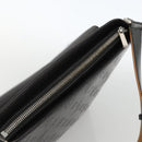 LOUIS VUITTON Monogram Mat Alston Shoulder Bag Black M92810 LV Auth ka3833A-6