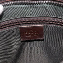 GUCCI GG Supreme Shoulder Bag PVC Beige Silver 92560 Auth ka3837-18
