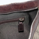 GUCCI GG Supreme Shoulder Bag PVC Beige Silver 92560 Auth ka3837-21