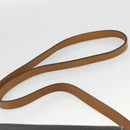 Christian Dior Shoulder Bag Leather Black Gold Auth ka3839A-8