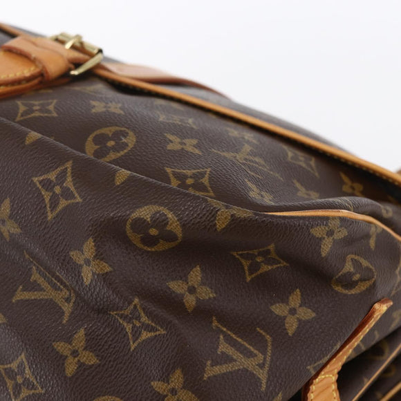 LOUIS VUITTON Monogram Saumur 35 Shoulder Bag M42254 LV Auth ka384