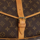 LOUIS VUITTON Monogram Saumur 35 Shoulder Bag M42254 LV Auth ka384-18