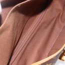 LOUIS VUITTON Monogram Saumur 35 Shoulder Bag M42254 LV Auth ka384-11