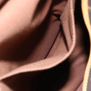 LOUIS VUITTON Monogram Saumur 35 Shoulder Bag M42254 LV Auth ka384-25