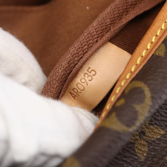 LOUIS VUITTON Monogram Saumur 35 Shoulder Bag M42254 LV Auth ka384