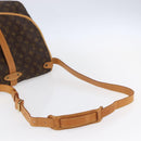 LOUIS VUITTON Monogram Saumur 35 Shoulder Bag M42254 LV Auth ka384-7