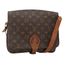 LOUIS VUITTON Monogram Cartouchiere GM Shoulder Bag M51252 LV Auth ka3841-1