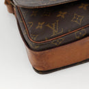 LOUIS VUITTON Monogram Cartouchiere GM Shoulder Bag M51252 LV Auth ka3841-15