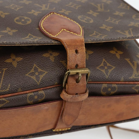 LOUIS VUITTON Monogram Cartouchiere GM Shoulder Bag M51252 LV Auth ka3841